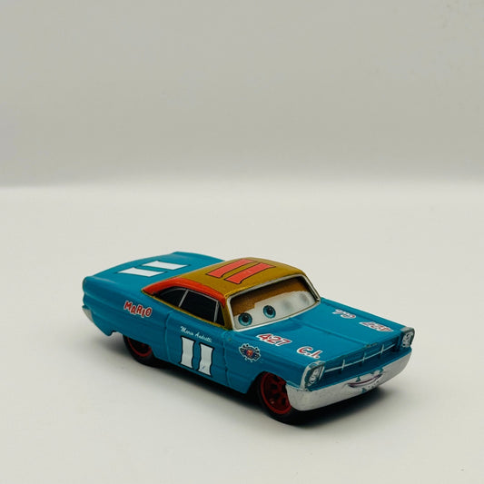 Disney Pixar Cars - MARIO ANDRETTI LENTICULAR My Eyes Change - 1:55 Diecast