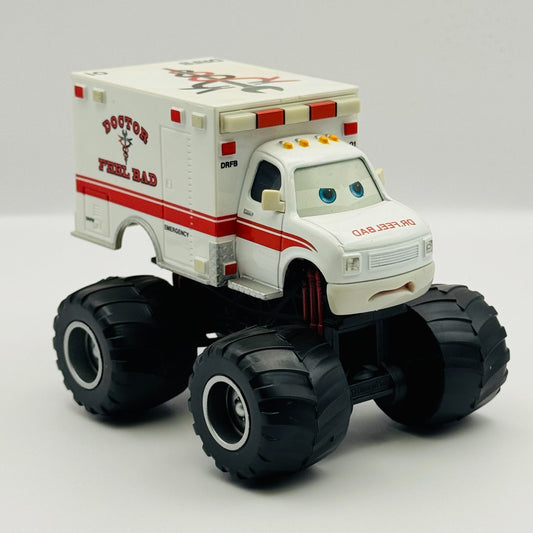 Disney Pixar Cars Toon - DR. FEEL BAD Monster Truck Mater - 1:55 Diecast
