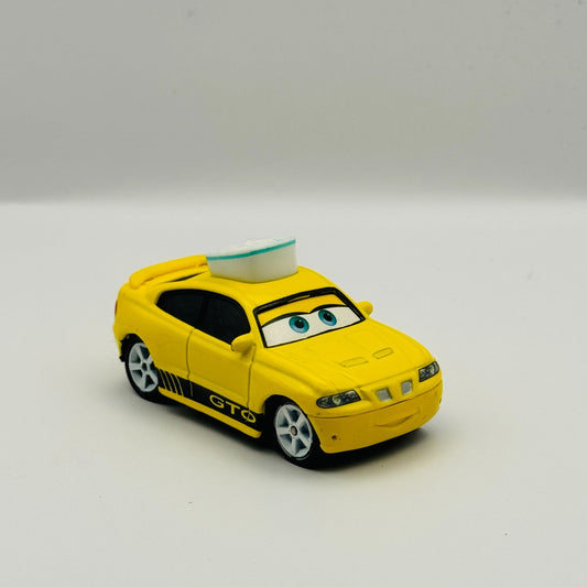 Disney Pixar Cars Toon - NURSE GTO Rescue Squad Mater 2010 - 1:55 Diecast