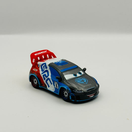 Disney Pixar Cars - CARBON RACERS RAOUL CAROULE WGP TROC 2016 - 1:55 Diecast