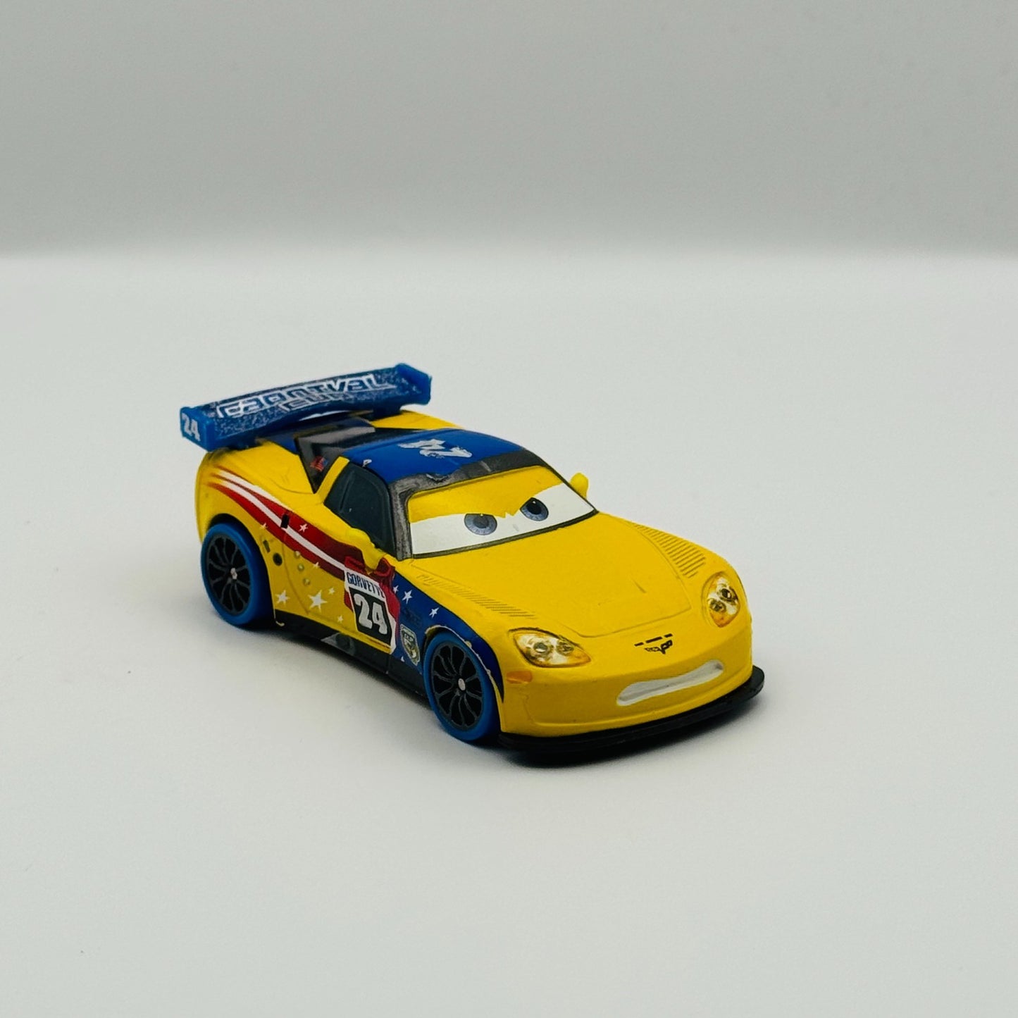 Disney Pixar Cars - CARNIVAL CUP JEFF GORVETTE TROC WGP 2016 - 1:55 Diecast