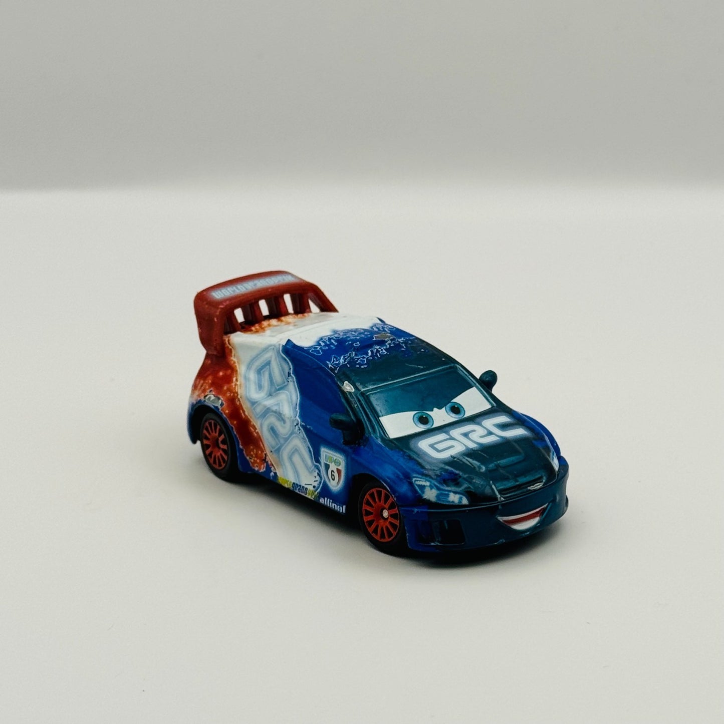Disney Pixar Cars - NEON RACERS RAOUL CAROULE WGP TROC 2014 - 1:55 Diecast