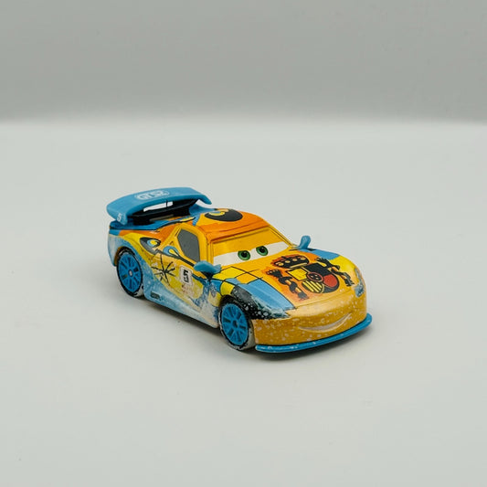 Disney Pixar Cars - ICE RACERS MIGUEL CAMINO WGP TROC 2015 - 1:55 Diecast