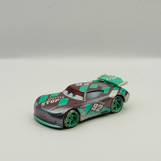 Disney Pixar Cars - FIREBALL BEACH RACERS SHELDON SHIFTER - 1:55 Diecast
