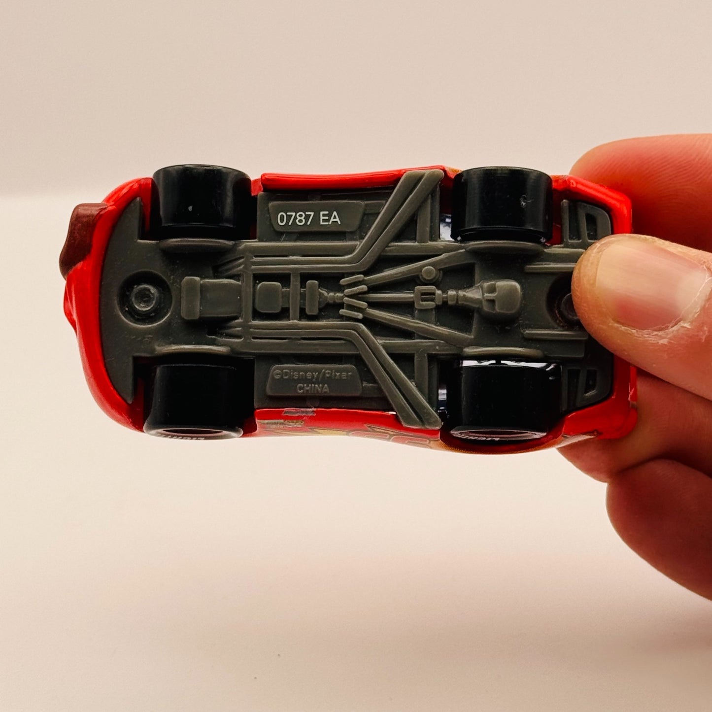 Disney Pixar Cars - TONGUE LIGHTNING MCQUEEN Supercharged 2007 - 1:55 Diecast