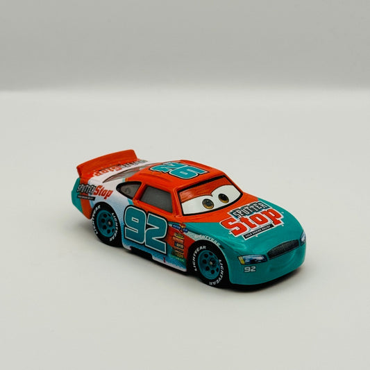 Disney Pixar Cars - MURRAY CLUTCHBURN SPUTTER STOP Veteran Racer - 1:55 Diecast