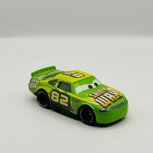 Disney Pixar Cars - DARREN LEADFOOT SHINY WAX Veteran Racer 2017 - 1:55 Diecast