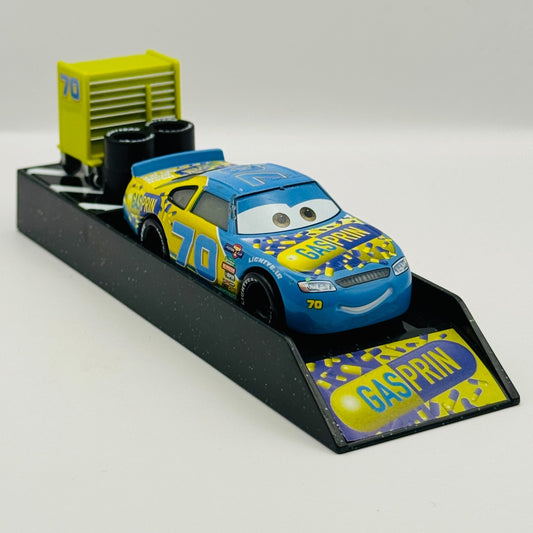Disney Pixar Cars - FLOYD MULVIHILL LAUNCHER GASPRIN Veteran Racer -1:55 Diecast