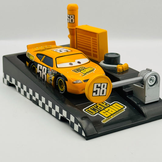 Disney Pixar Cars - PIT RACE-OFF LAUNCHER OCTANE GAIN BILLY - 1:55 Diecast