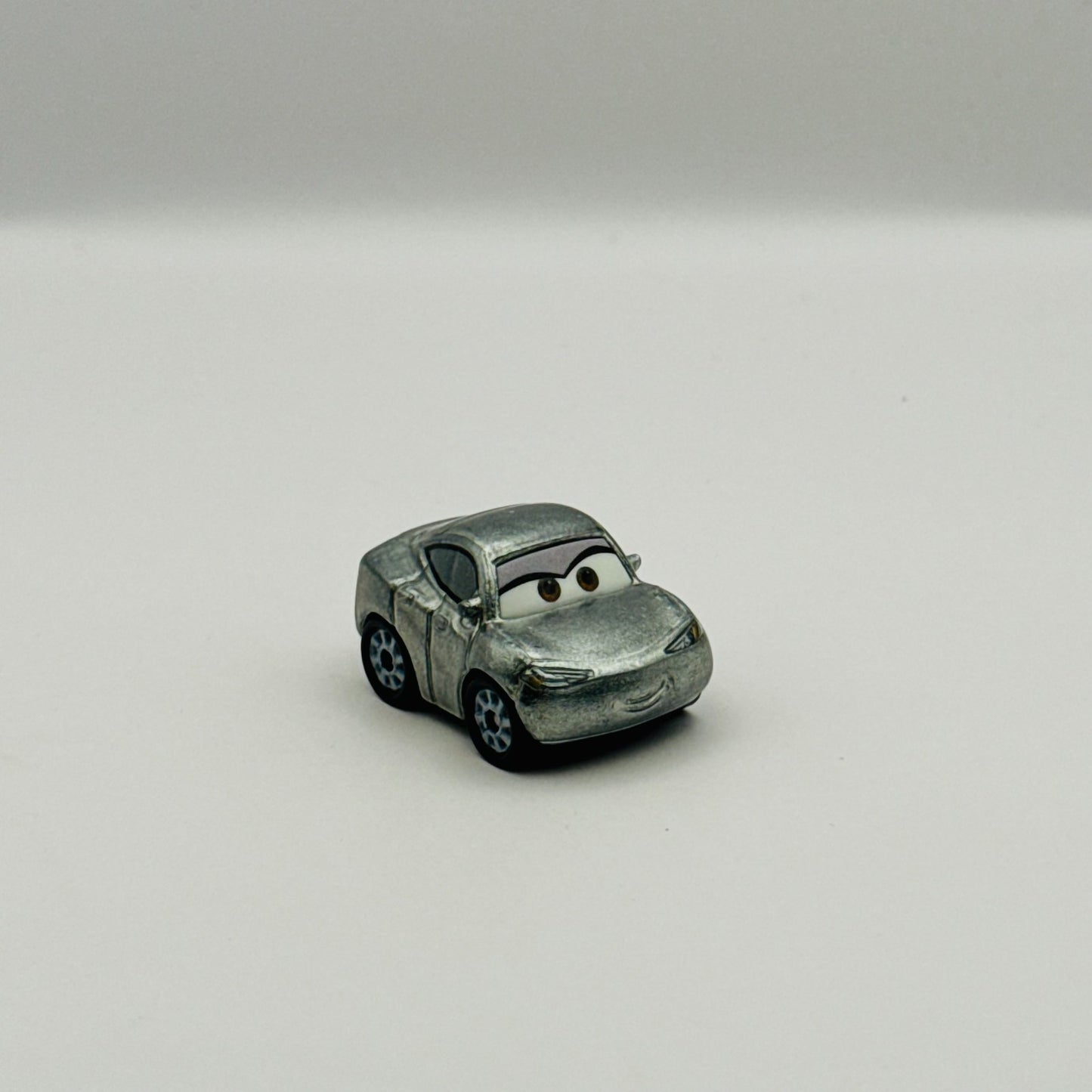 Disney Pixar Cars - Mini Racers METALLIC SILVER NATALIE CERTAIN - Diecast