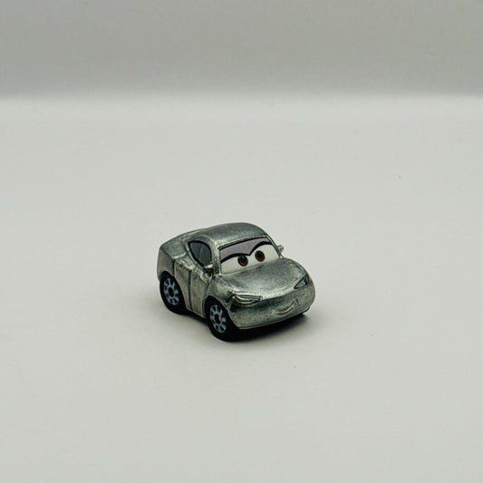 Disney Pixar Cars - Mini Racers METALLIC SILVER NATALIE CERTAIN - Diecast
