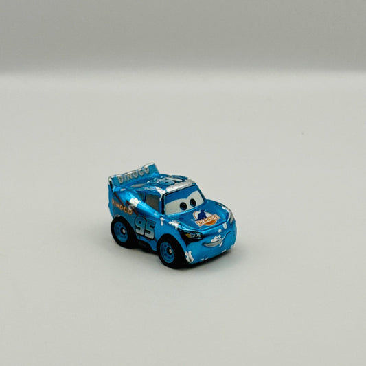 Disney Pixar Cars - Mini Racers METALLIC DINOCO LIGHTNING MCQUEEN - Diecast