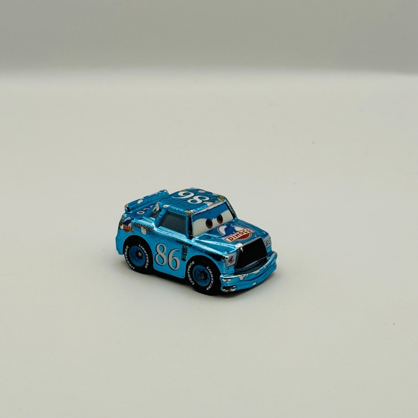 Disney Pixar Cars - Mini Racers METALLIC DINOCO CHICK HICKS - Diecast