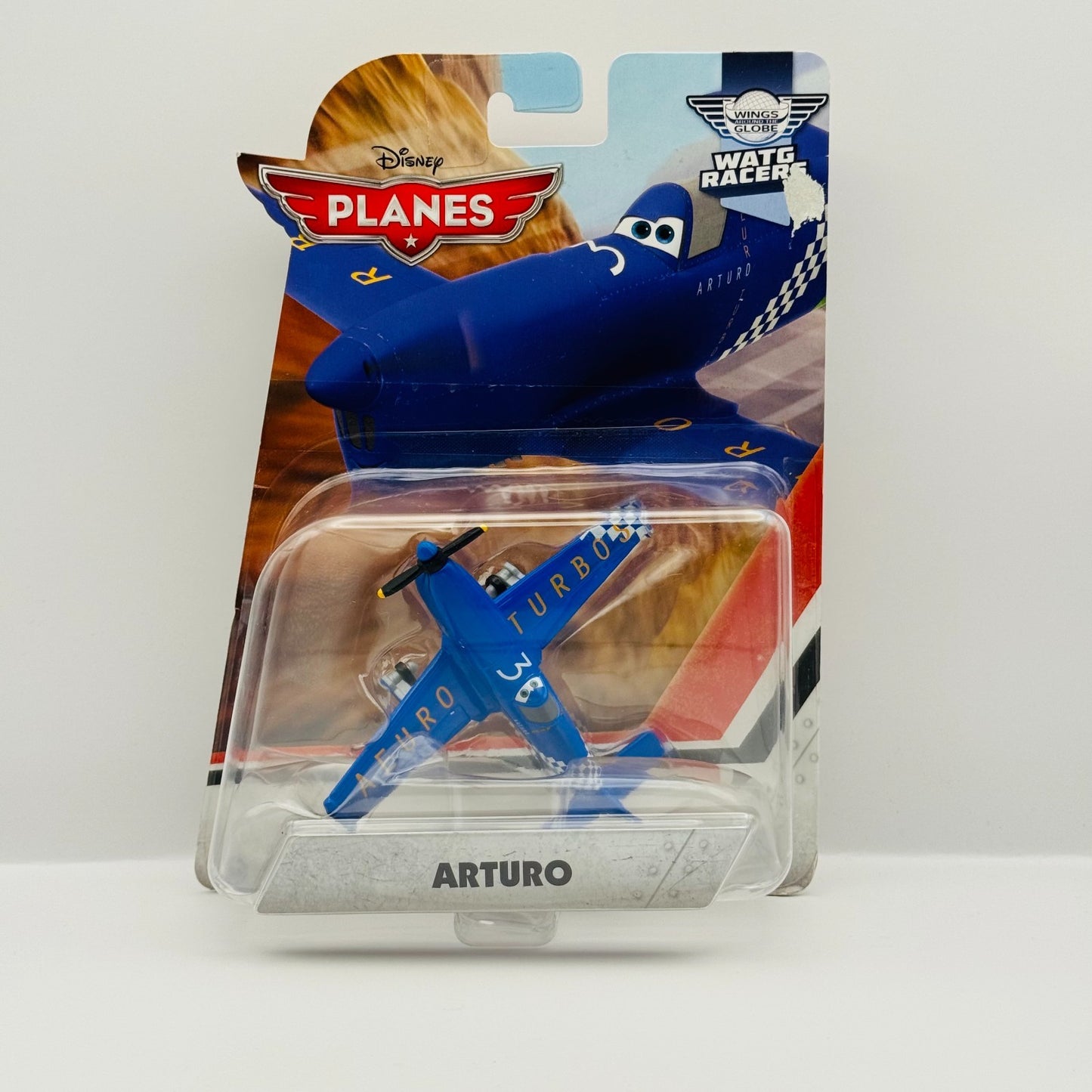 Disney Planes & Pixar Cars - ARTURO Wings Around The Globe 2016 - 1:55 Diecast