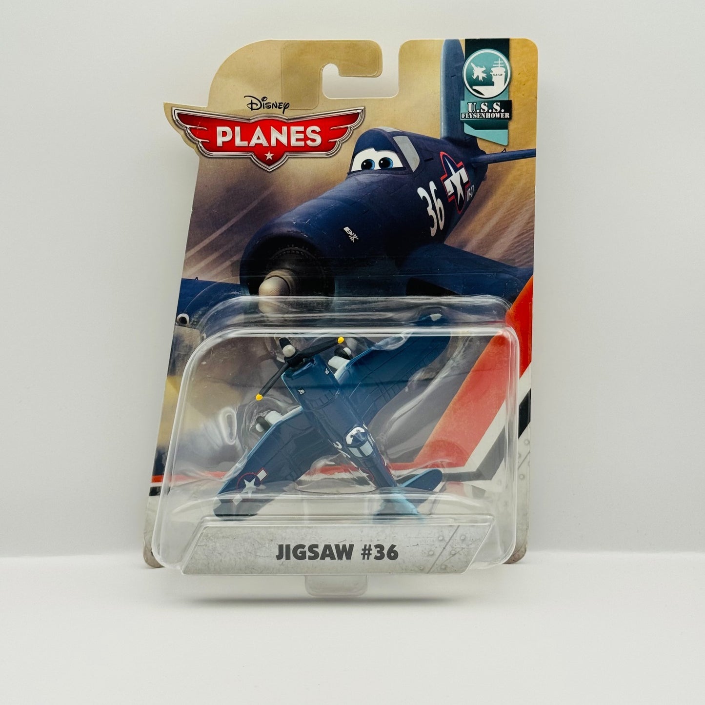 Disney Planes & Pixar Cars - JIGSAW #36 U.S.S. Flysenhower 2016 - 1:55 Diecast