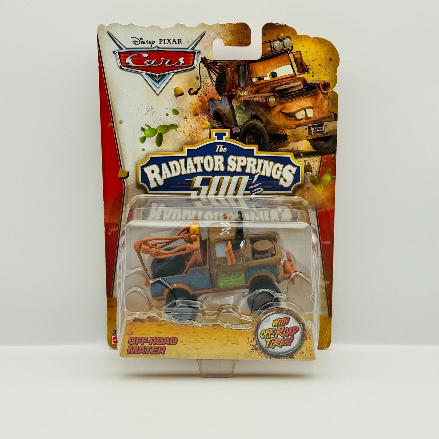 Disney Pixar Cars - RADIATOR SPRINGS 500 1/2 OFF-ROAD MATER - 1:55 Diecast