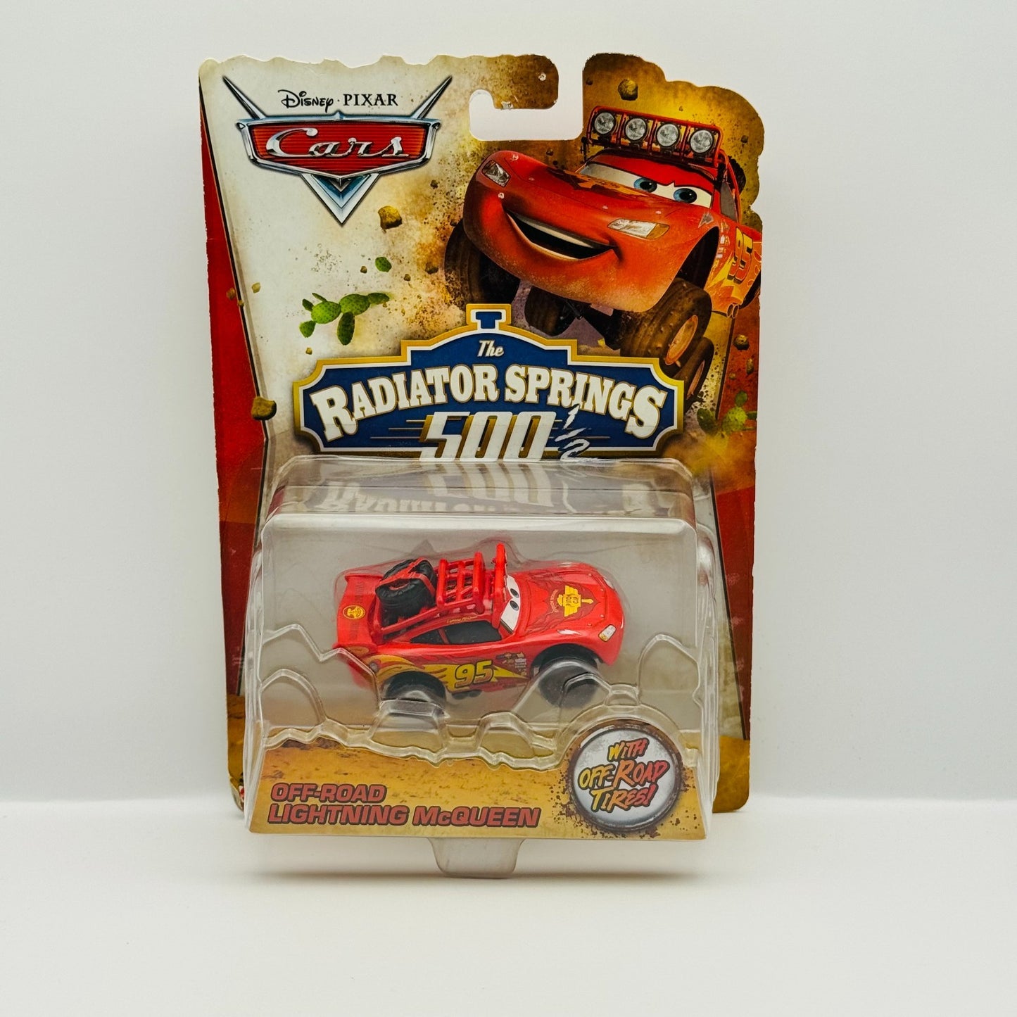 Disney Pixar Cars - RADIATOR SPRINGS 500 1/2 OFF-ROAD MCQUEEN - 1:55 Diecast
