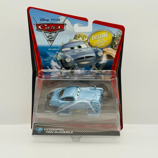 Disney Pixar Cars - HYDROFOIL FINN MCMISSILE DELUXE Cars 2 2011 - 1:55 Diecast