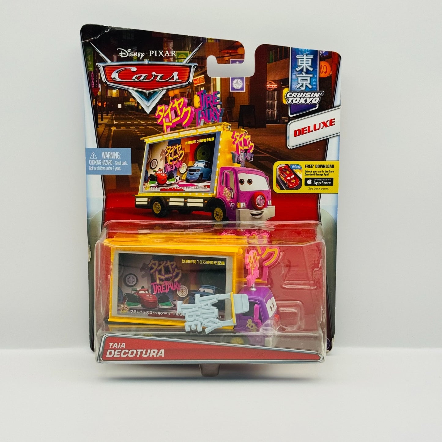 Disney Pixar Cars - TAIA DECOTOURA Deluxe Cruisin' Tokyo 2016 - 1:55 Diecast
