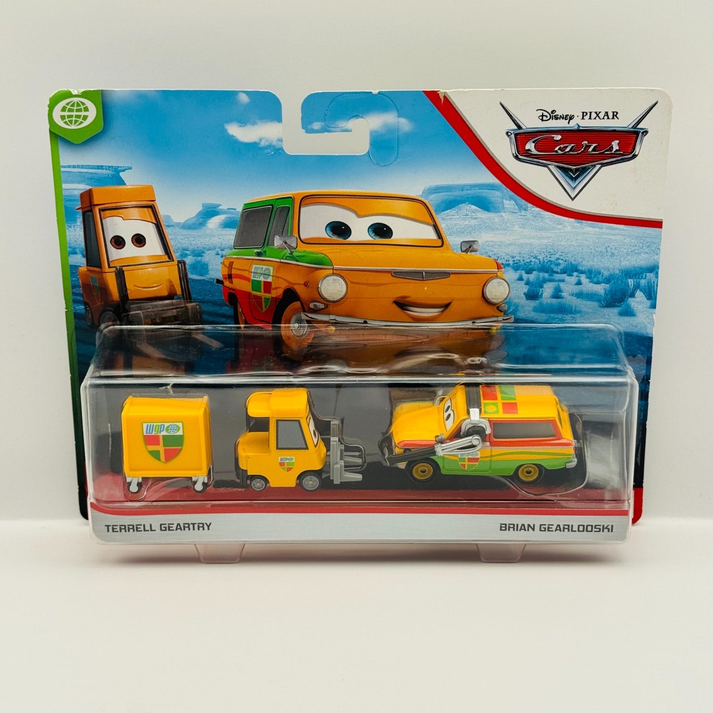Disney Pixar Cars TERRELL GEARTRY BRIAN GEARLOOSKI RIPCLUTCHGONESKI 1:55 Diecast