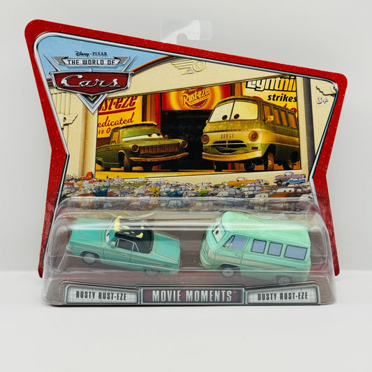 Disney Pixar Cars - RUSTY RUST-EZE & DUSTY RUST-EZE World Of Cars - 1:55 Diecast