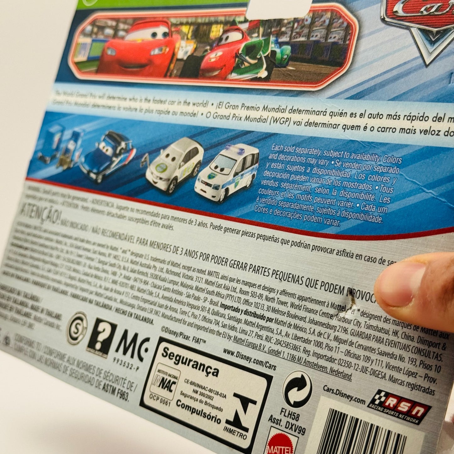 Disney Pixar Cars TERRELL GEARTRY BRIAN GEARLOOSKI RIPCLUTCHGONESKI 1:55 Diecast