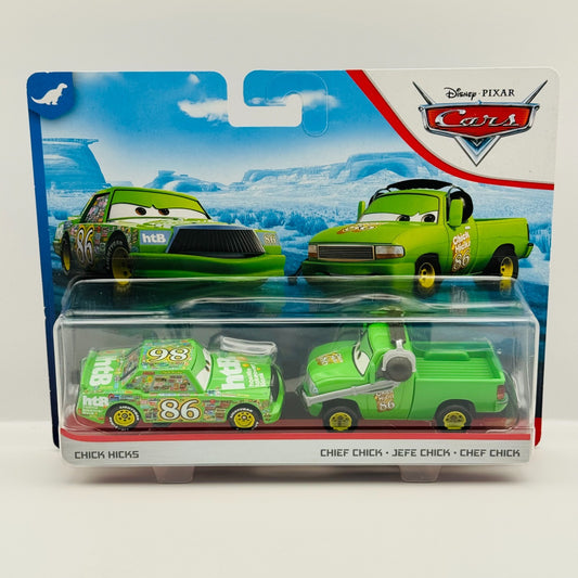 Disney Pixar Cars - CHICK & CHIEF CHICK HICKS HTB CREW 2020 - 1:55 Diecast