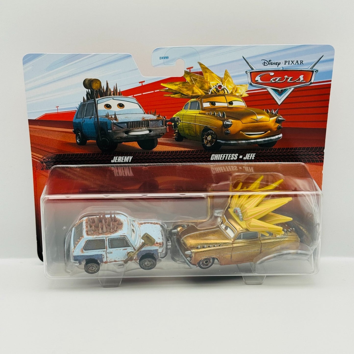 Disney Pixar Cars - JEREMY & CHIEFTESS On The Road - 1:55 Diecast