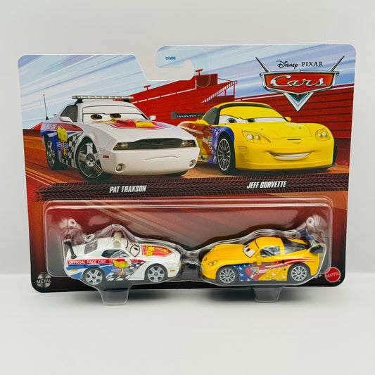 Disney Pixar Cars - PAT TRAXSON & JEFF GORVETTE 2026 - 1:55 Diecast