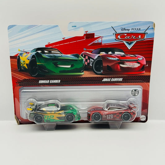 Disney Pixar Cars - CONRAD CAMBER & JONAS CARVERS 2022 - 1:55 Diecast