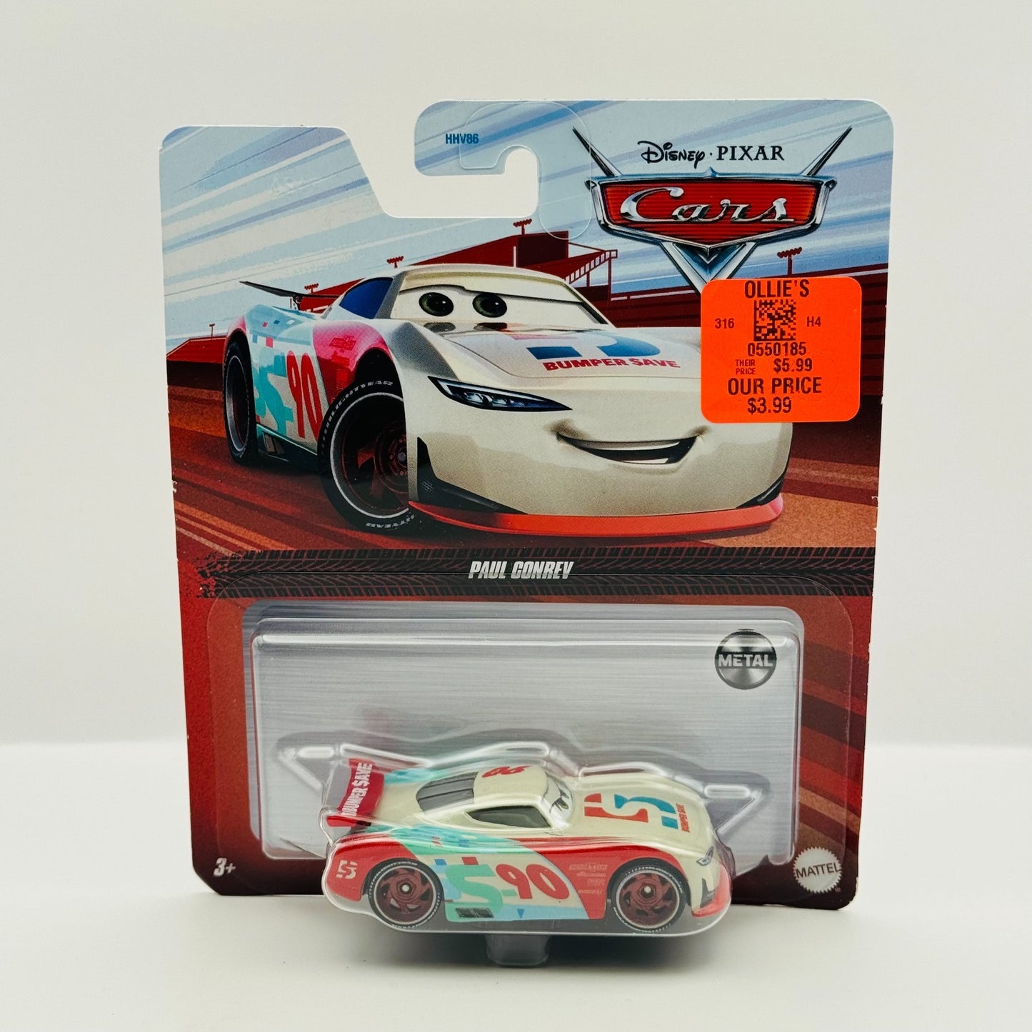 Disney Pixar Cars - PAUL CONREV BUMPER SAVE Next Gen 2022 - 1:55 Diecast