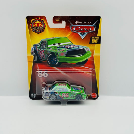 Disney Pixar Cars - RACE & RESCUE RALLYE CHICK HICKS - 1:55 Diecast