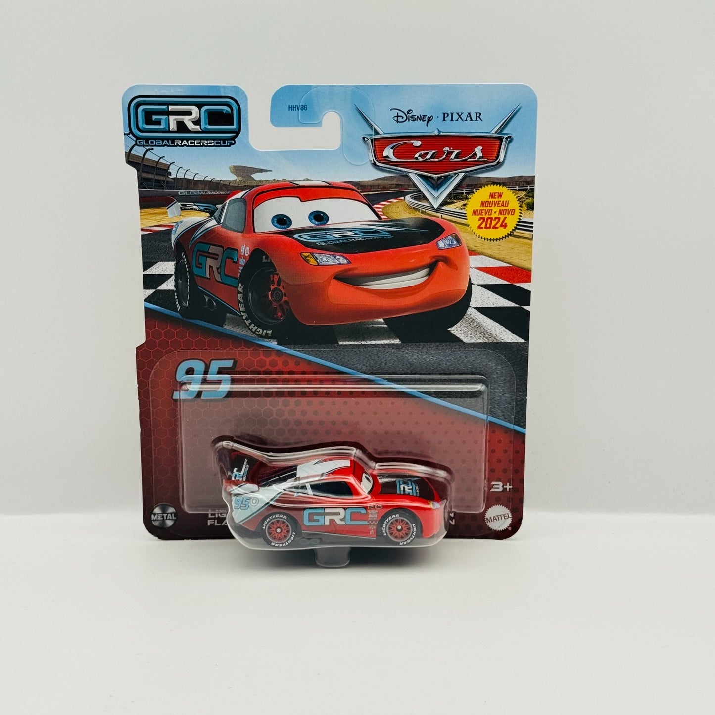 Disney Pixar Cars - GRC LIGHTNING MCQUEEN WGP 2024 - 1:55 Diecast