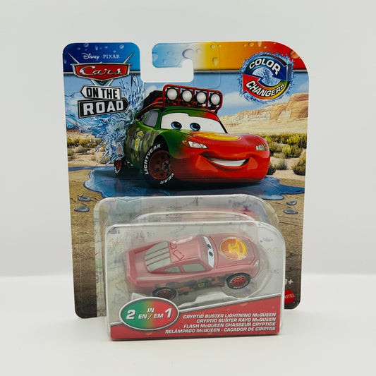 Disney Pixar Cars - COLOR CHANGERS CRYPTID BUSTER LIGHTNING MCQUEEN - 1:55 Scale