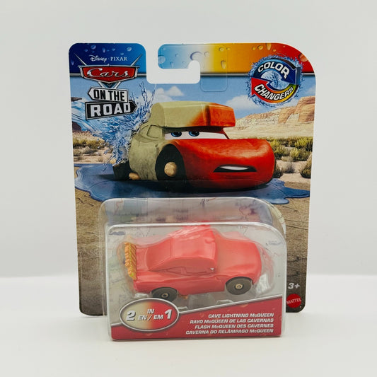 Disney Pixar Cars - COLOR CHANGERS CAVE LIGHTNING MCQUEEN - 1:55 Scale