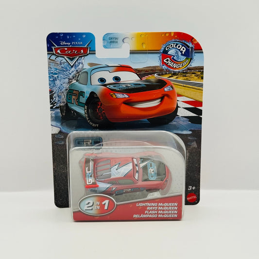 Disney Pixar Cars - COLOR CHANGERS GRC LIGHTNING MCQUEEN 2025 - 1:55 Scale