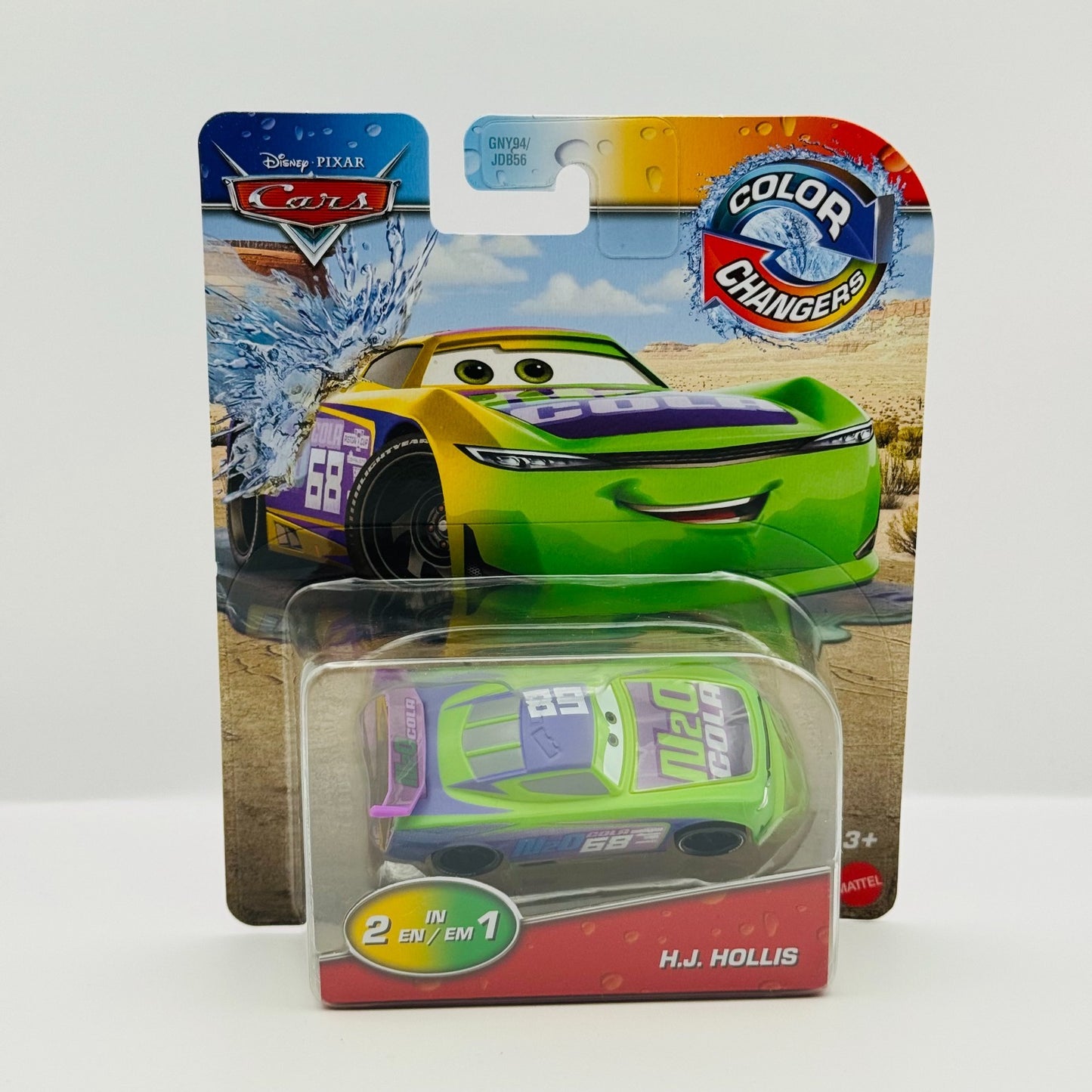 Disney Pixar Cars - COLOR CHANGERS H.J. HOLLIS N2O COLA Next Gen - 1:55 Scale