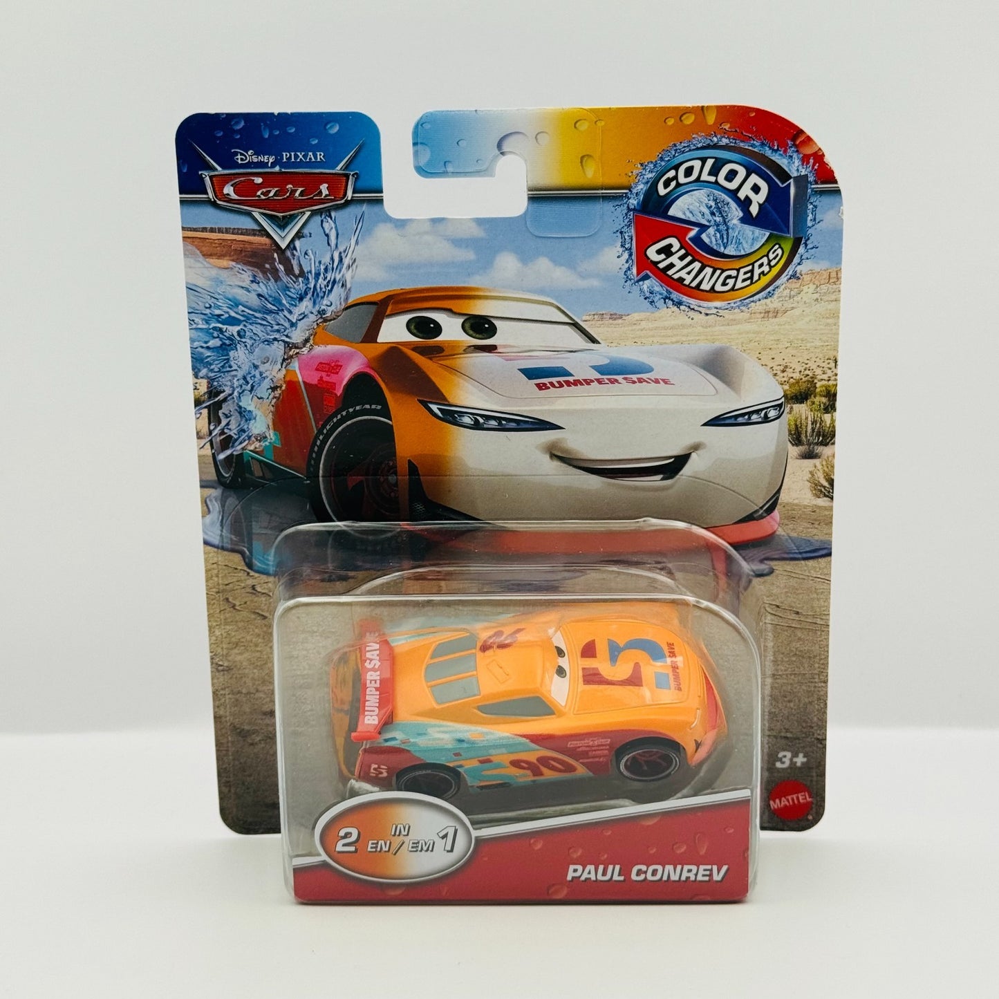 Disney Pixar Cars - COLOR CHANGERS PAUL CONREV 2021 - 1:55 Diecast