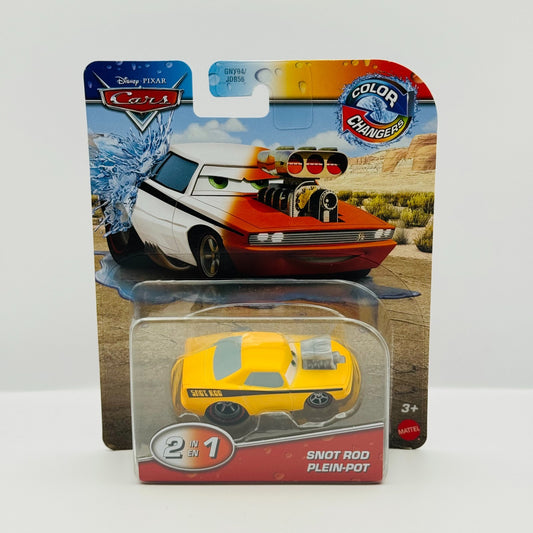 Disney Pixar Cars - COLOR CHANGERS SNOT ROD Orange/ White - 1:55 Scale