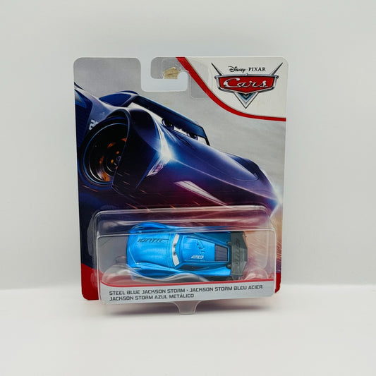 Disney Pixar Cars - ELECTRIC STEEL BLUE JACKSON STORM 2020 - 1:55 Diecast