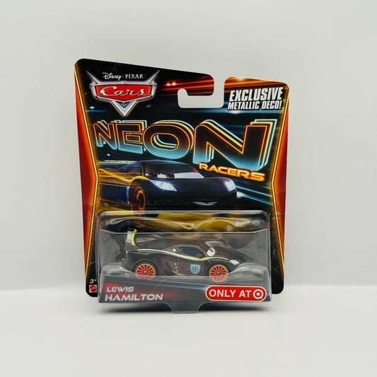 Disney Pixar Cars - NEON RACERS LEWIS HAMILTON WGP TROC 2014 - 1:55 Diecast