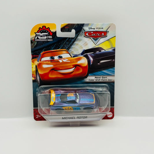 Disney Pixar Cars - 24H ENDURANCE RACE MICHAEL ROTOR - 1:55 Diecast