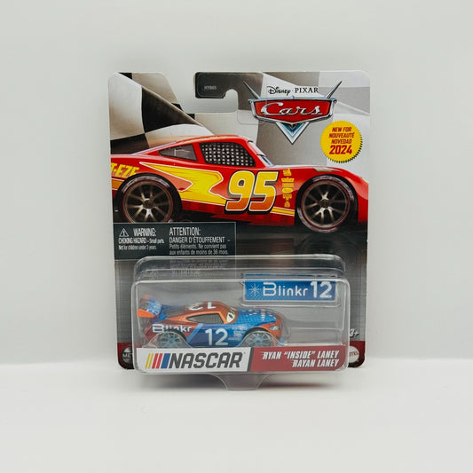 Disney Pixar Cars - NASCAR RYAN INSIDE LANEY METALLIC 2024 - 1:55 Diecast