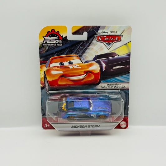 Disney Pixar Cars - 24H ENDURANCE RACE JACKSON STORM - 1:55 Diecast