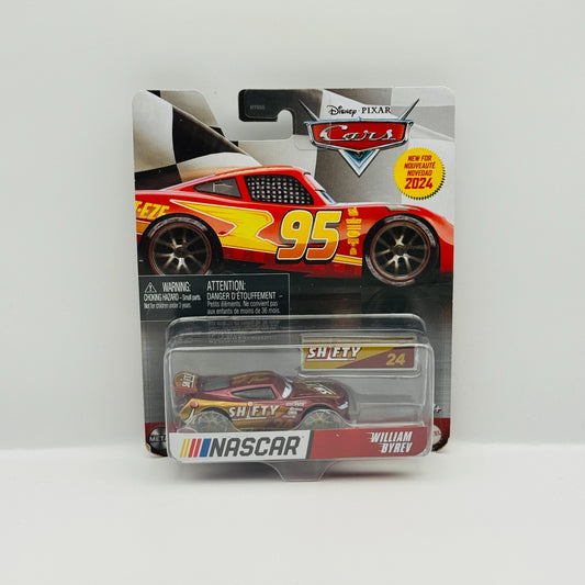 Disney Pixar Cars - NASCAR WILLIAM BYREV SHIFTY DRUG 2024 - 1:55 Diecast