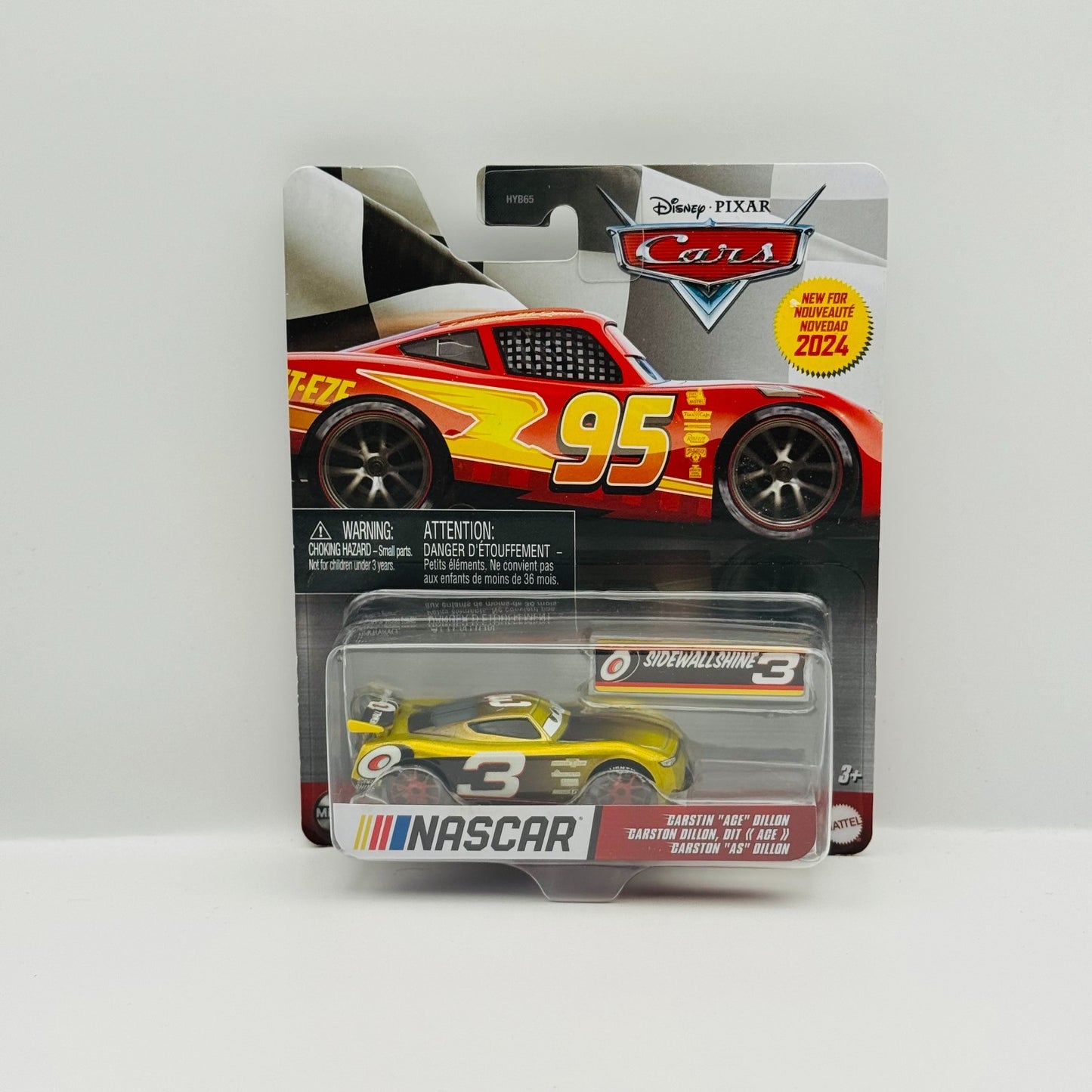 Disney Pixar Cars - NASCAR CARSTIN ACE DILLON METALLIC 2024 - 1:55 Diecast