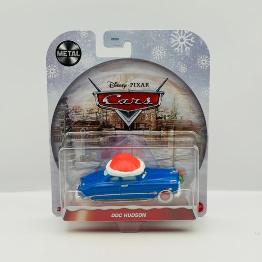 Disney Pixar Cars - WINTERTIME DECKED OUT DOC HUDSON Christmas - 1:55 Diecast