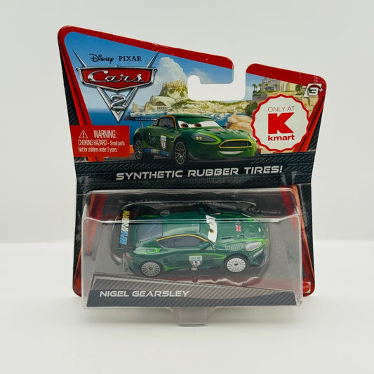 Disney Pixar Cars - NIGEL GEARSLEY RUBBER TIRES Cars 2 2011 - 1:55 Diecast