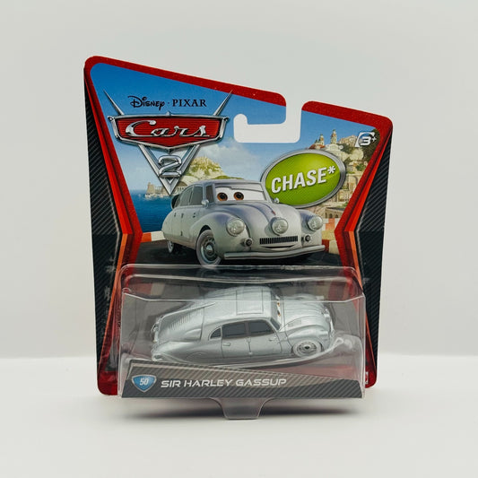 Disney Pixar Cars - SIR HARLEY GASSUP Cars 2 2012 CHASE - 1:55 Diecast