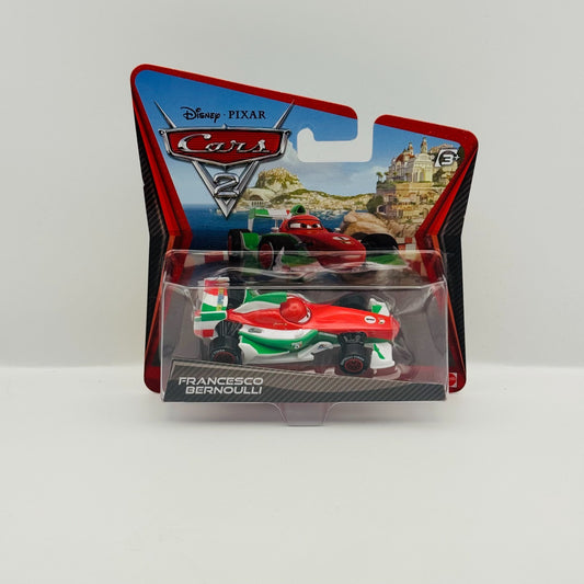 Disney Pixar Cars - FRANCESCO BERNOULLI Short Card Cars 2 2011 - 1:55 Diecast